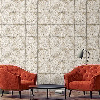 Galerie Wallcoverings Product Code G45374 - Grunge Wallpaper Collection - Beige Colours -  