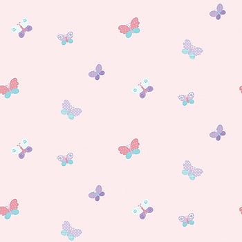 Galerie Wallcoverings Product Code G56008 - Just 4 Kids 2 Wallpaper Collection - Pink Blue Purple Colours -  