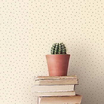 Galerie Wallcoverings Product Code G67879 - Miniatures 2 Wallpaper Collection - Red Cream Colours -  