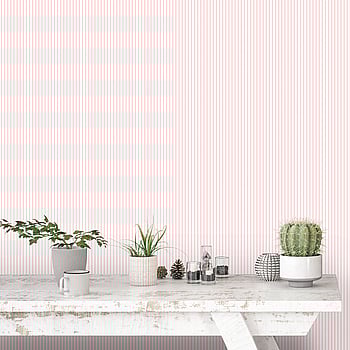 Galerie Wallcoverings Product Code G67912 - Miniatures 2 Wallpaper Collection - Pink White Colours -  
