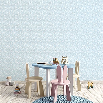 Galerie Wallcoverings Product Code G78381 - Tiny Tots 2 Wallpaper Collection - Light Blue Colours -  