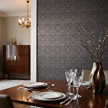 Galerie Wallcoverings Product Code MX88005 - Metallic FX 2 Wallpaper Collection - Black Colours -  