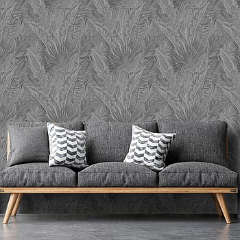 Galerie Wallcoverings Product Code NHW1016 - Enchanted Wallpaper Collection - Dark Grey Colours -  
