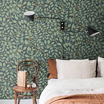 Galerie Wallcoverings Product Code S65105 - Sommarang Wallpaper Collection - Green Colours -  