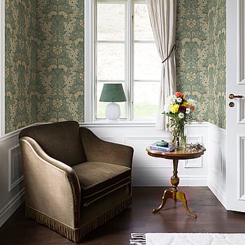 Galerie Wallcoverings Product Code S83113 - Sommarang Wallpaper Collection - Green Colours -  