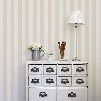 Galerie Wallcoverings Product Code SY33920 - Simply Stripes 3 Wallpaper Collection - Off White Beige Colours -  