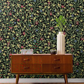Galerie Wallcoverings Product Code TJ40800 - Mulberry Tree Wallpaper Collection - Black Colours -  