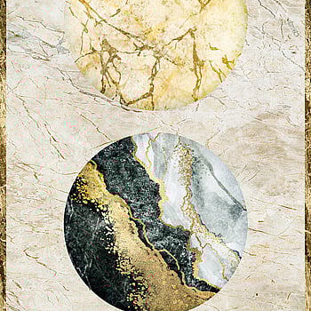 Galerie Wallcoverings Product Code WH45218M - Welcome Home Murals Wallpaper Collection - Beige, Yellow, Black Colours -  