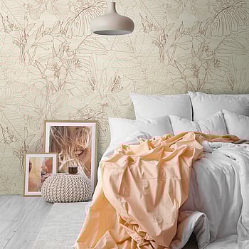 Galerie Wallcoverings Product Code WH45252M - Welcome Home Murals Wallpaper Collection - Beige, Brown, Cream Colours -  